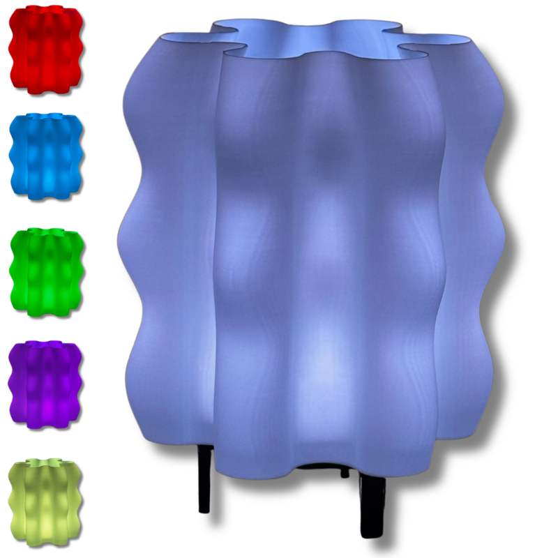 Designerska Lampa LED RGB | Organic Wave