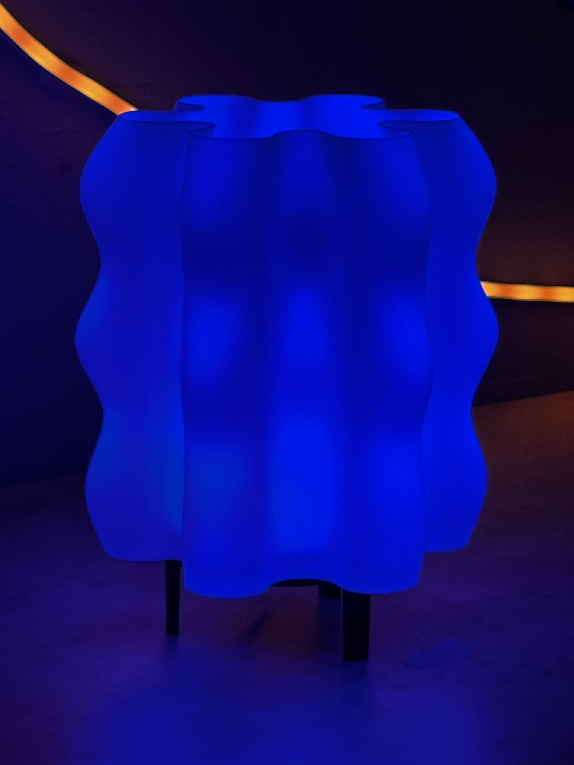 Designerska Lampa LED RGB | Organic Wave - obrazek 5
