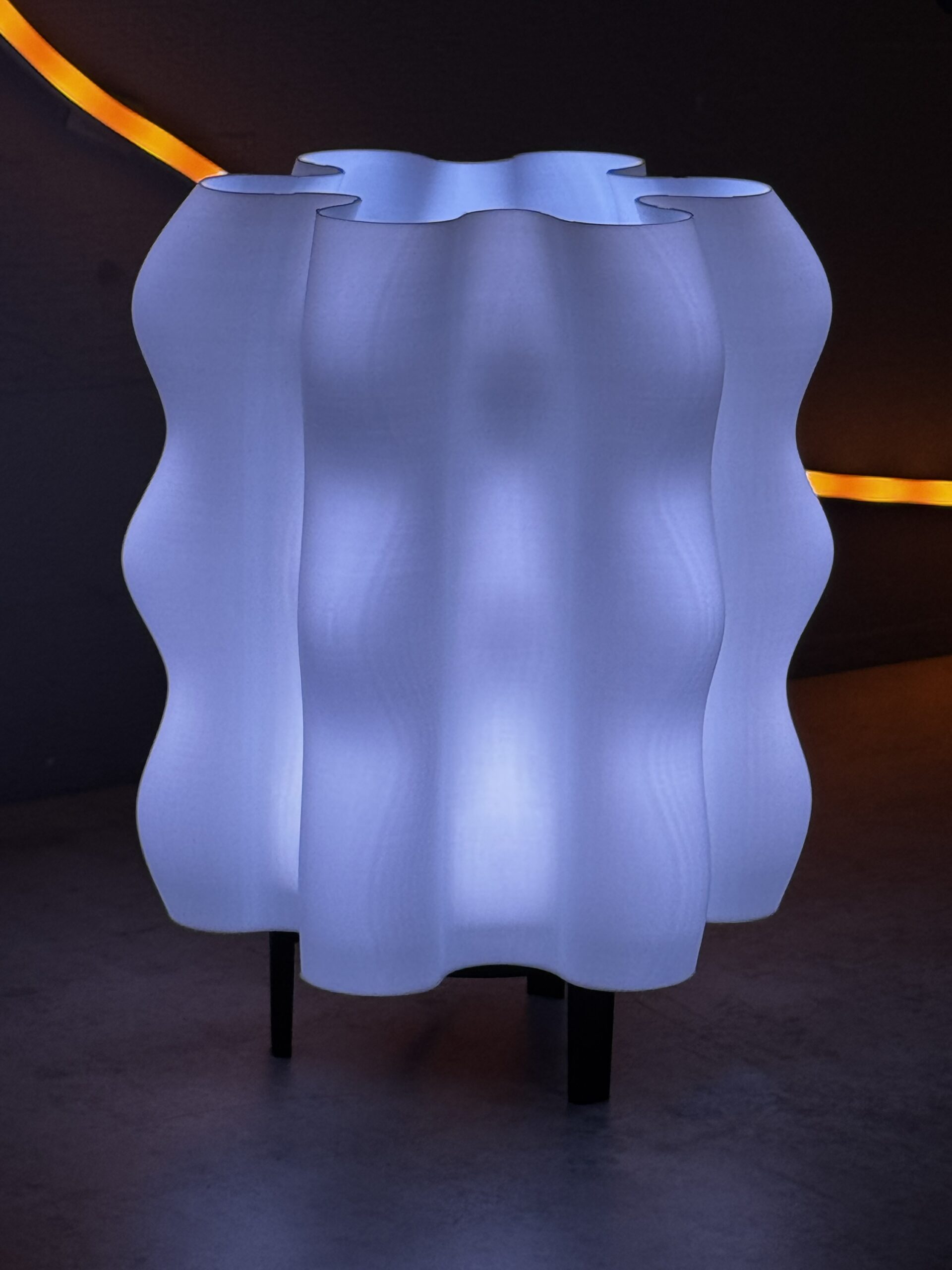 Designerska Lampa LED RGB | Organic Wave - obrazek 2
