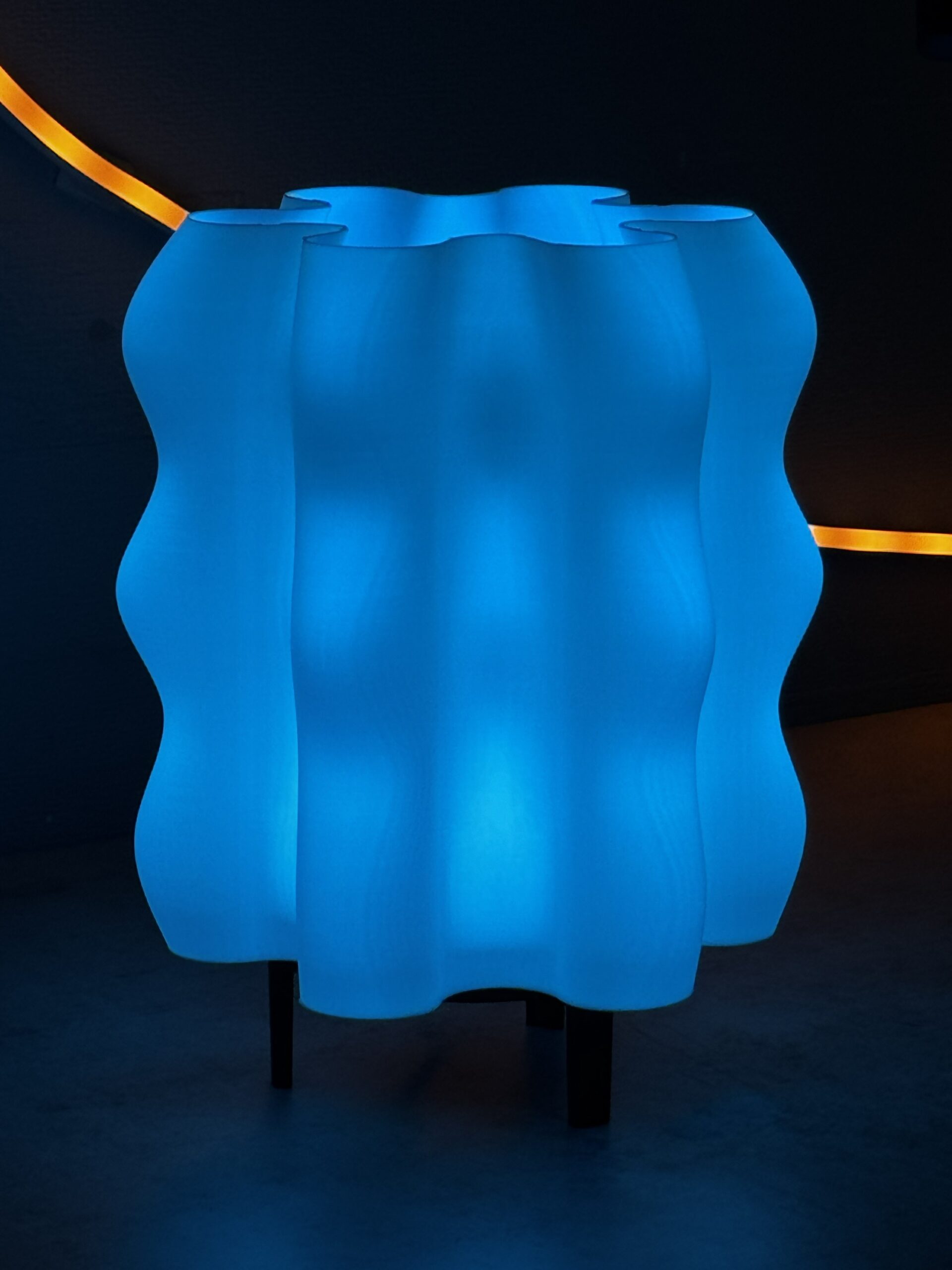 Designerska Lampa LED RGB | Organic Wave - obrazek 3