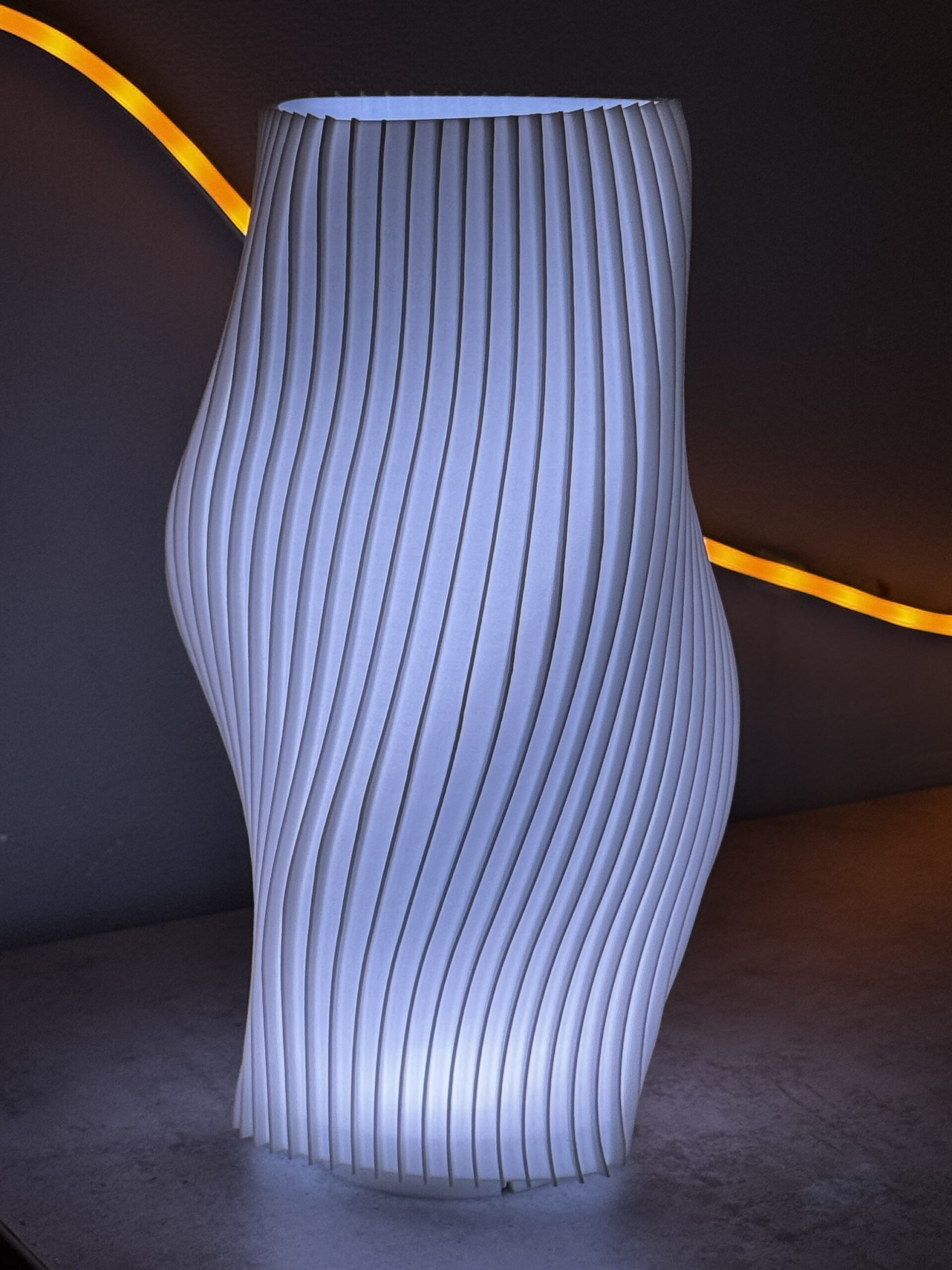 Designerska Lampa LED RGB | Spiral Twist - obrazek 2