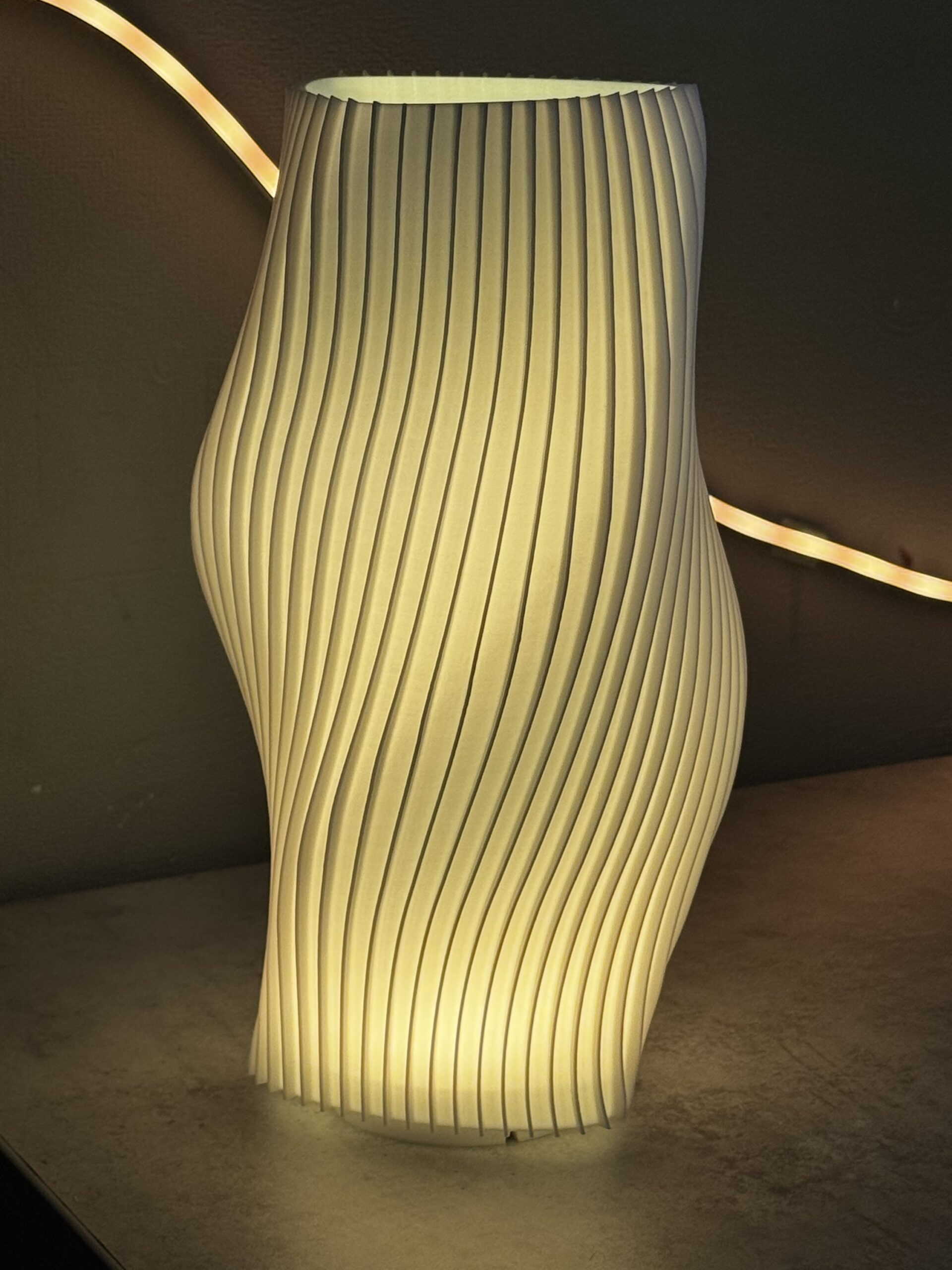Designerska Lampa LED RGB | Spiral Twist - obrazek 4