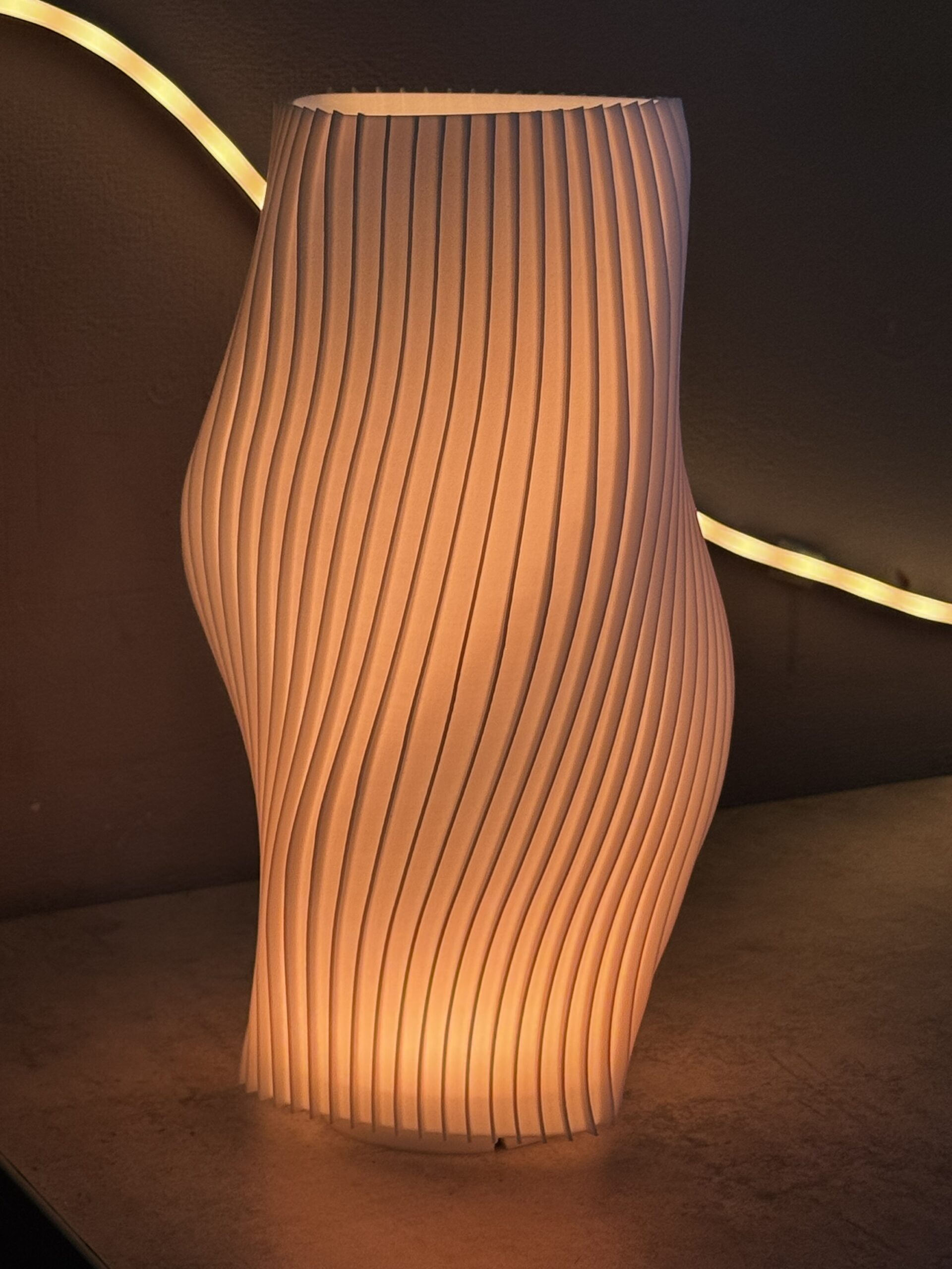 Designerska Lampa LED RGB | Spiral Twist - obrazek 7
