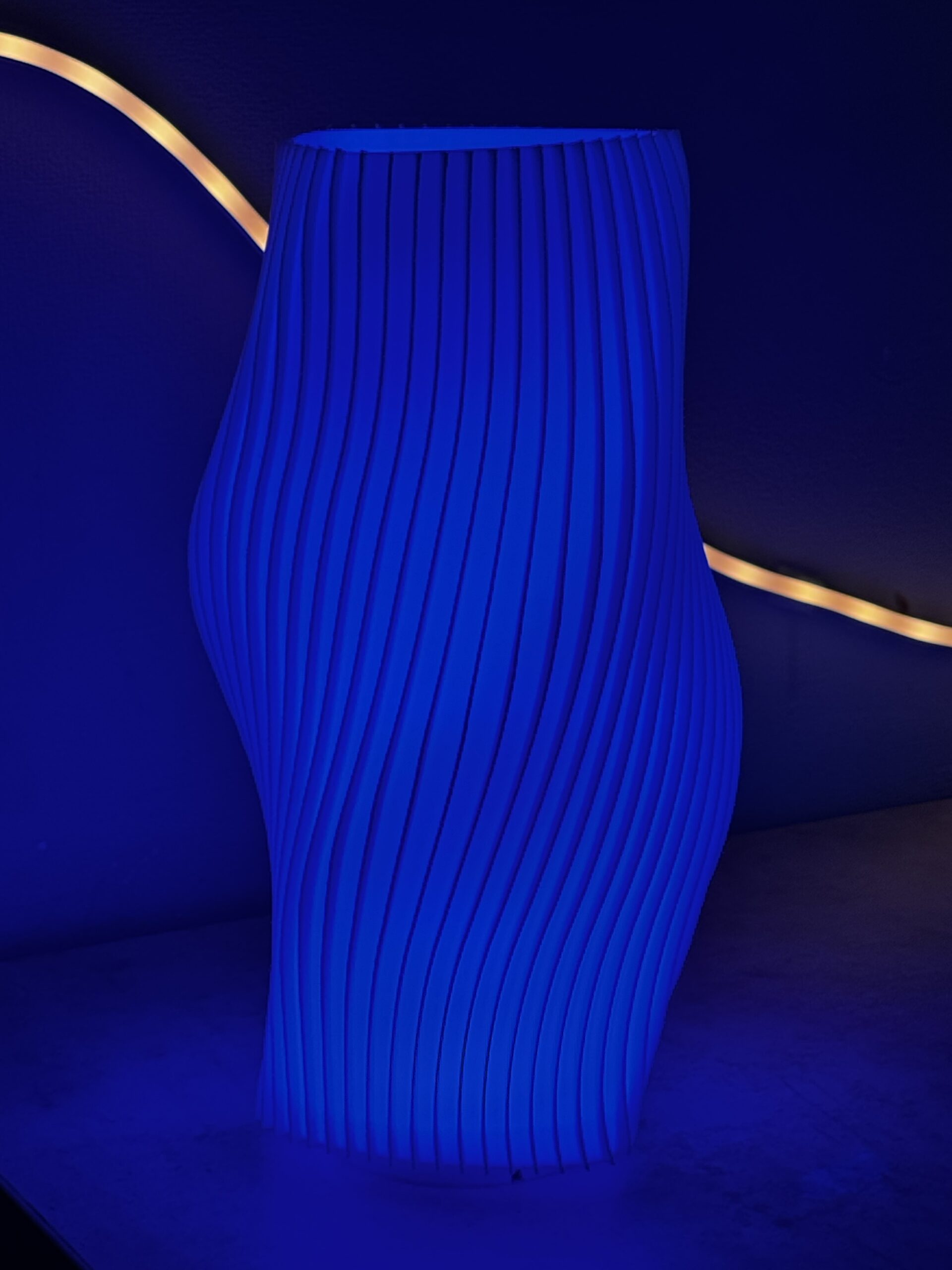 Designerska Lampa LED RGB | Spiral Twist - obrazek 6