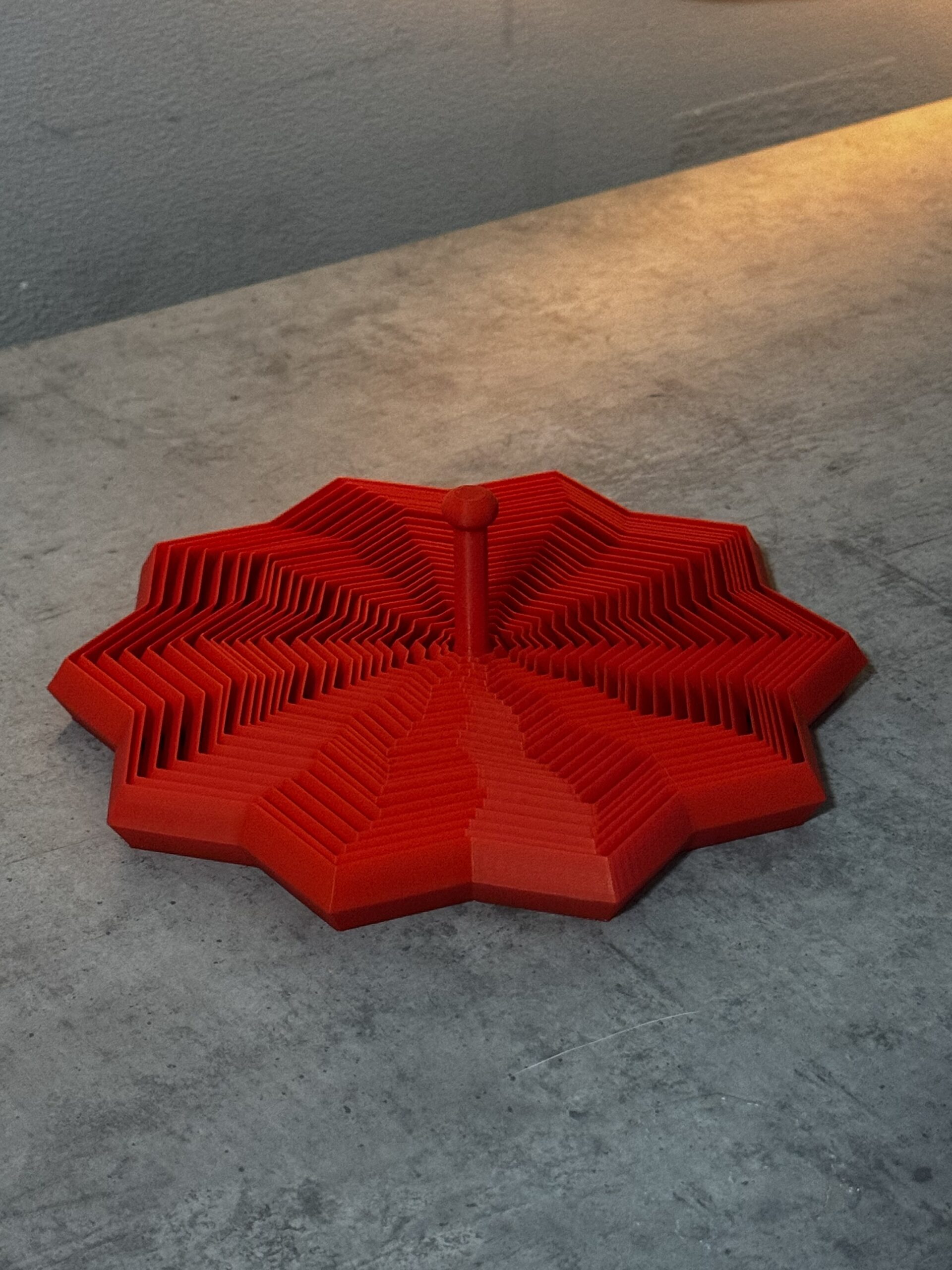 Geometryczna Gwiazda 3D | Fidget Star - obrazek 3