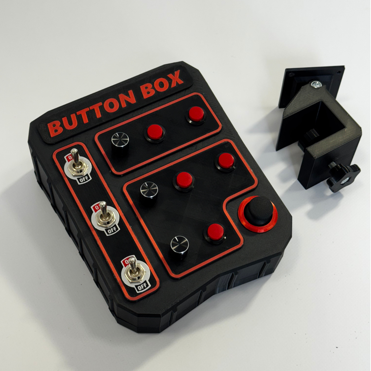 Panel Przycisków USB ButtonBox Kokpit Do SimRacing Przyciski Enkodery Joystick - obrazek 6