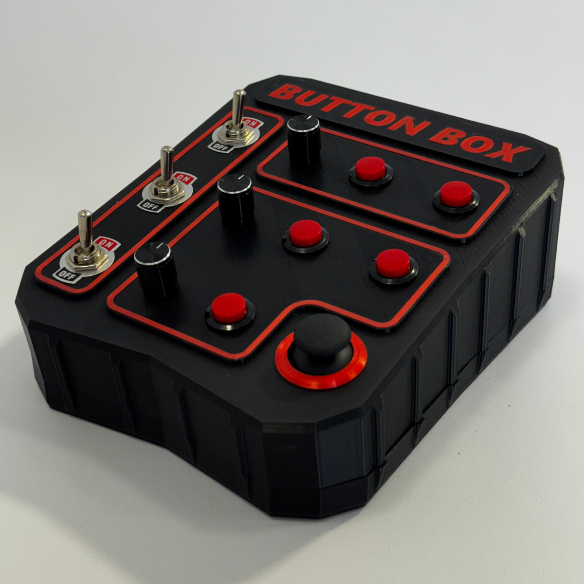 Panel Przycisków USB ButtonBox Kokpit Do SimRacing Przyciski Enkodery Joystick - obrazek 3